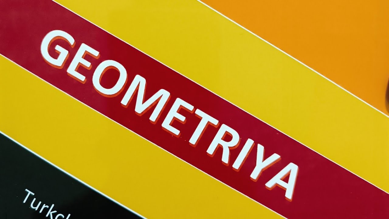 Turkcha geometriya 2024 5-dars  