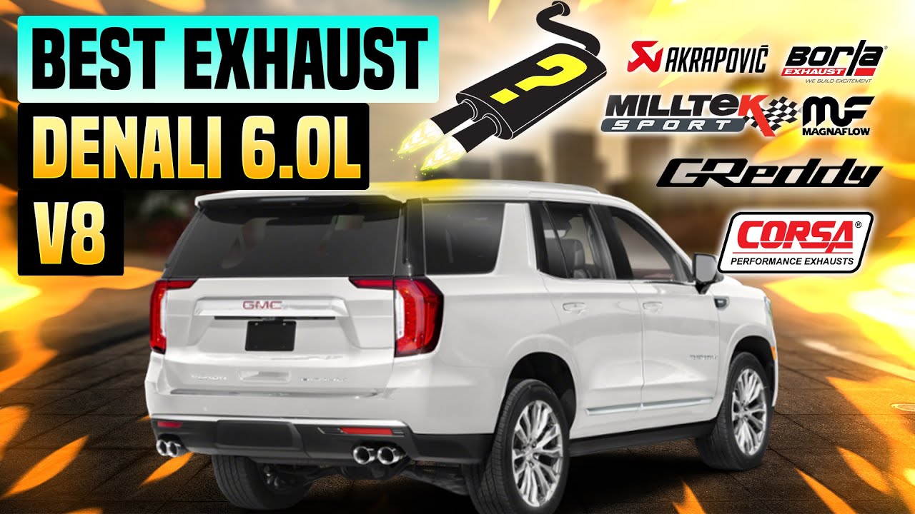 GMC Yukon Denali Exhaust Sound 6.0L V8 🔥 Muffler Delete,Review,Mods