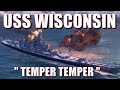 Uss wisconsin iowa class battleship world of warships wows bb64 guide