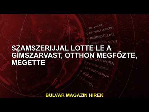 Videó: A tálalást számszeríjra kell gyantázni?