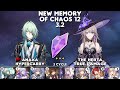 New MoC v3.2 | E0S0 Anaxa Hypercarry & E0S0 The Herta True Damage | Stage 12 - 3⭐| Honkai Star Rail