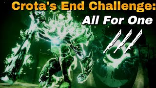 All For One Challenge Guide: For Normal+Master w/ F2P Full Clear | Crotas End 4th Encounter