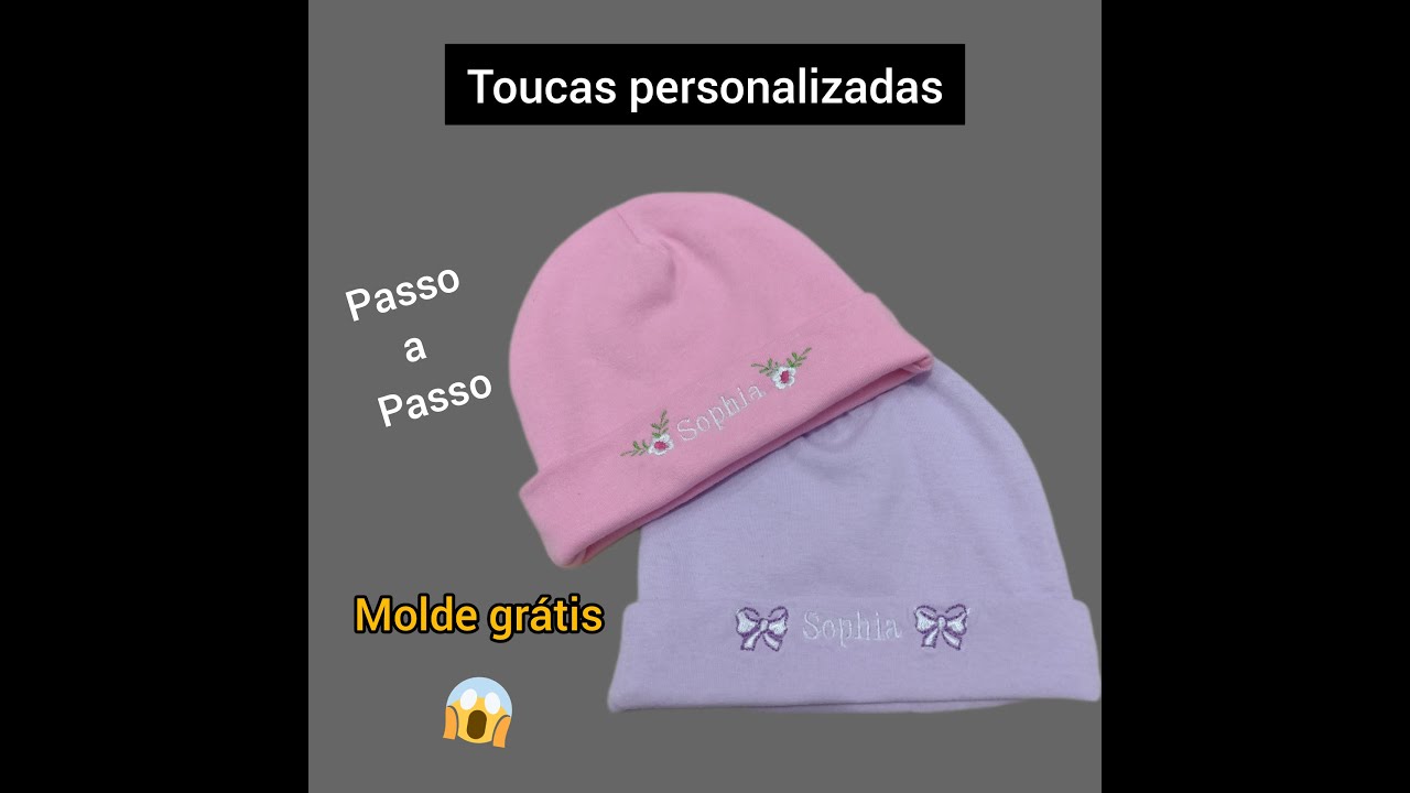 Touca Personalizada Passo a Passo