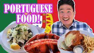 Trying PORTUGUESE FOOD for the First Time! (Reaction)