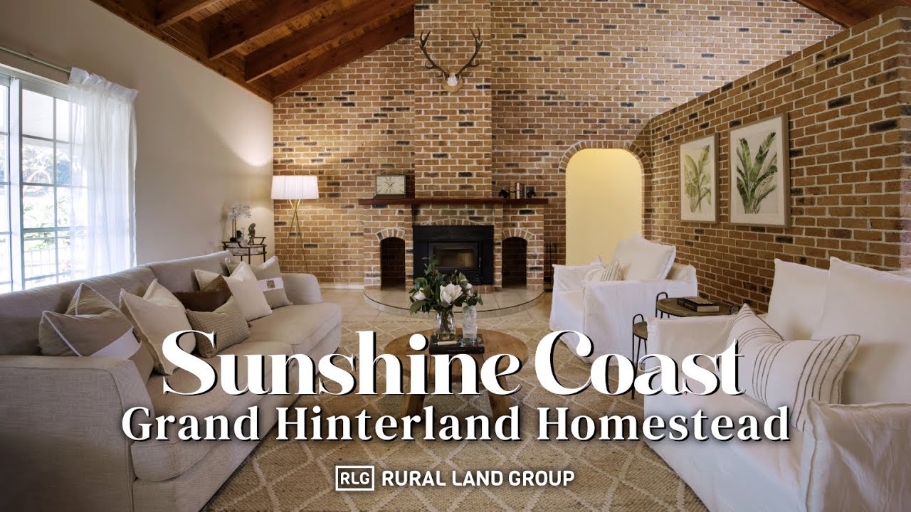 Grand Hinterland Homestead 53 acres & 2 homes Sunshine Coast For