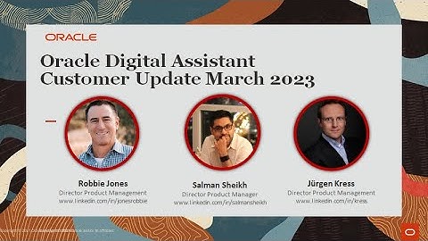 Digital Assistant Product Update Webcast March 2023