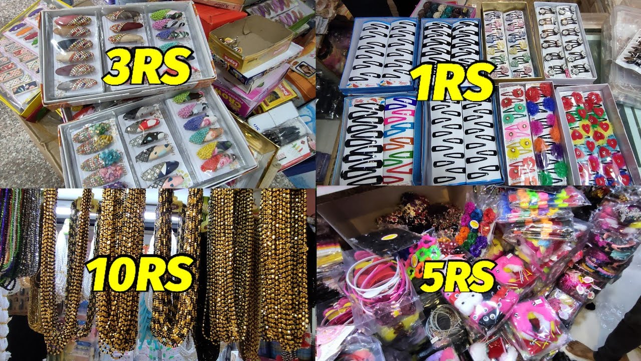 Chickpet Bangalore Wholesale Fancy Shop 1Rs Only/All Fancy Items