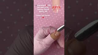✔️Free tutorial‼️Find full video in our channel #dualforms #nails #nailsnailsnails #nailextensions