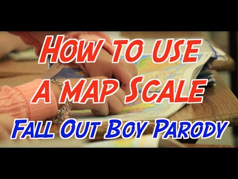 Použitie piesne v mierke mapy (Line it Up) Fall Out Boy Paródia