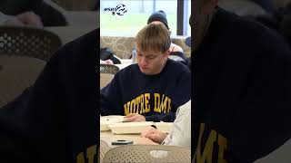 Indiana University South Bend students react to playoff game at Notre Dame