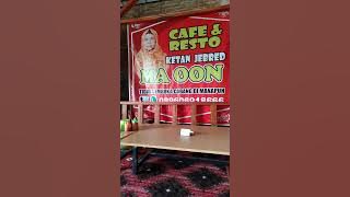 Story' WA IG main ke cafe lesehan