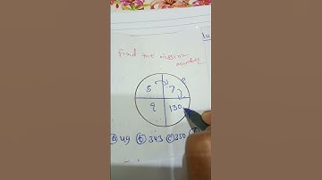 find the missing number।। SSC Reasoning
