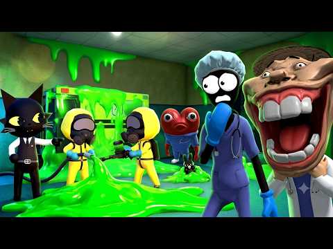 THERE IS GREEN SLIME IN THE ANOMALY HOSPITAL!!