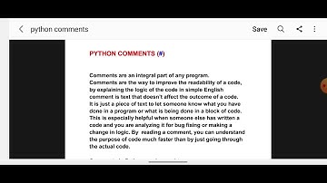 bca 3rd semester calicut university  python comments
