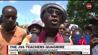 JSS teachers in Kilifi , Kwale and Machakos join the strike