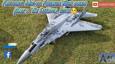 Freewing Mig-29 Fulcrum Twin 80mm   The Elevator Issue🤔 PART 3