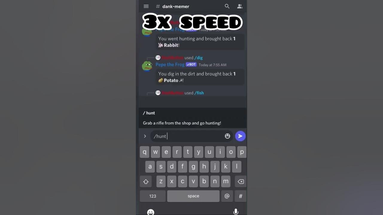 When you find your lost pet in dank memer YouTube