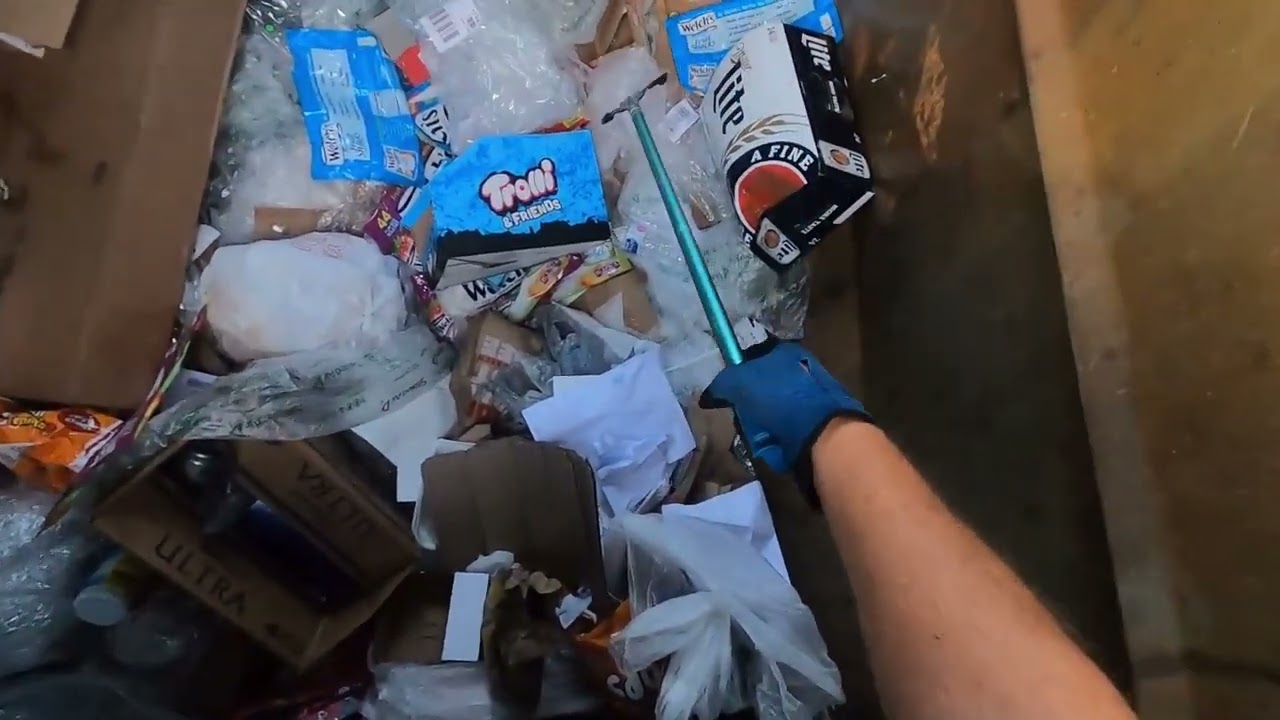 So much Candy dumpster diving YouTube