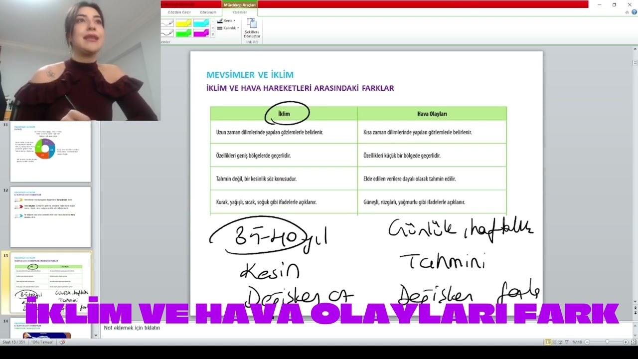 İKLİM-HAVA OLAYI FARKI 2 DAKİKADA ÖĞREN #fenbilimleri #keşfetbeniöneçıkar #fypシ #keşfet #viralvideo