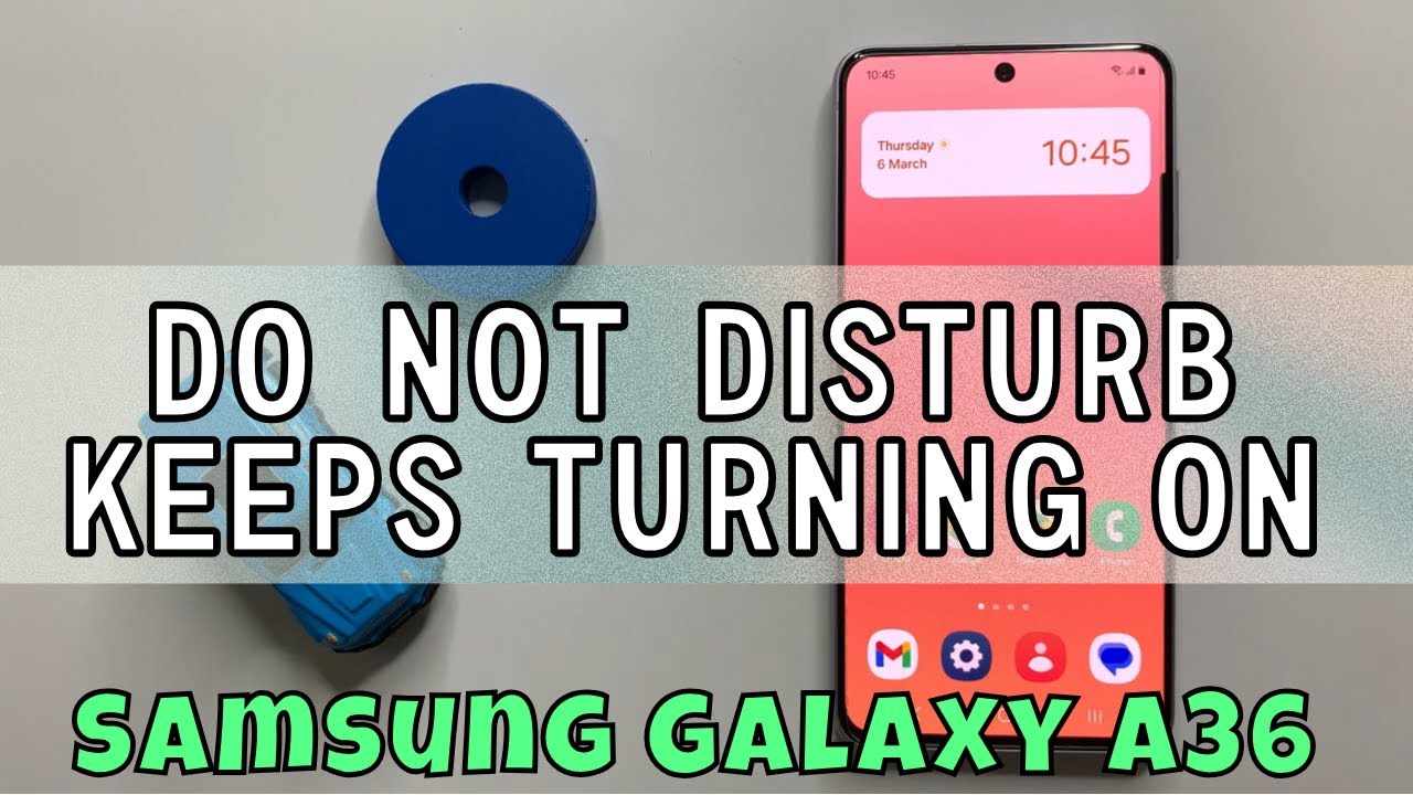 How to Fix Samsung Galaxy A36 Do Not Disturb Keeps Turning on - YouTube