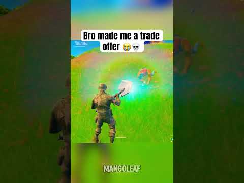 Bro made an offer I could NOT refuse 💀😭 #fortnite #fortniteshorts #gaming