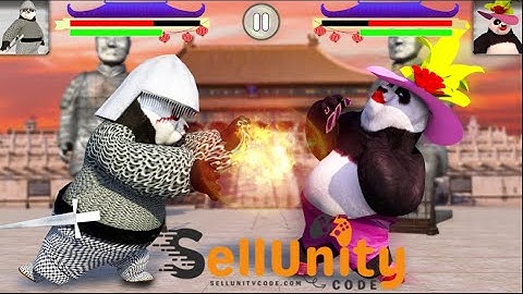 Panda Fighting Angry Wild kung fu Beasts - sellunitycode.com