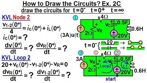 Electrical Engineering: Ch 9: 2nd Order Circuits (9 of 76) How to Draw the Circuit: Ex 2C