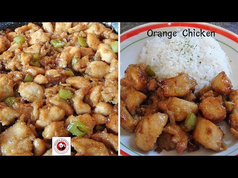 ORANGE CHICKEN / POLLO A LA NARANJA, Receta China, Deliciosa #orangechicken #comidachina #chicken