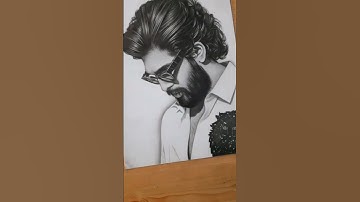 drawing Allu Arjun ! #drawing #viral #art #shorts #viralvideo #youtubeshorts