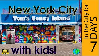 Surviving Manhattan and Coney Island with your teenage boys!