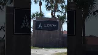 ✈️ Entrance to Patrick Space Force Base on A-1-A 🇺🇸