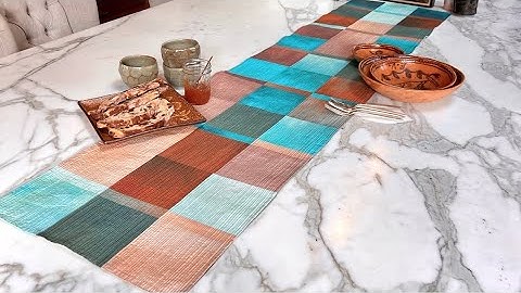 Canyon Table Runner Overview