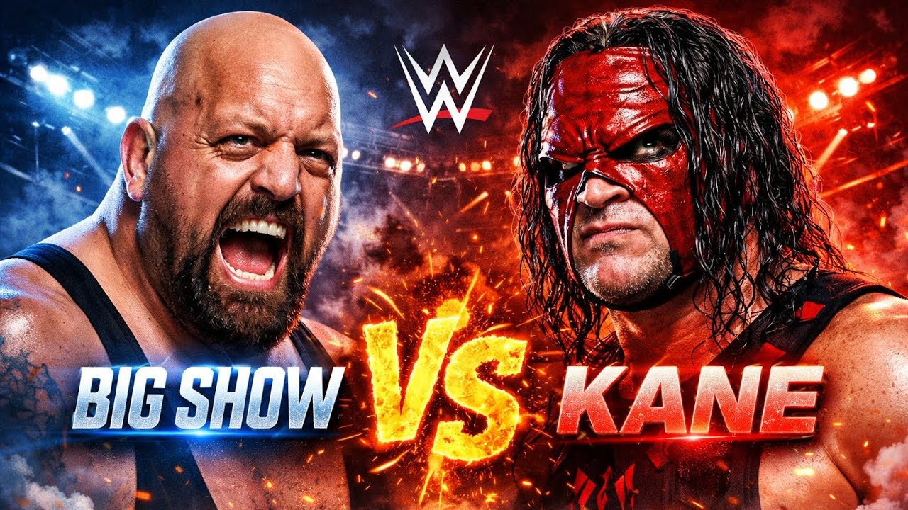 Big Show vs Kane Full Match | WWE Classic Monster Showdown #wwe #bigshow #kane #wreslinghighlights 