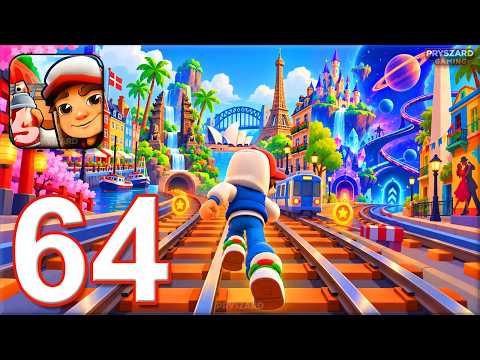 Subway Surfers - Gameplay Walkthrough Part 64 - City Tour Compilation (iOS, Android)