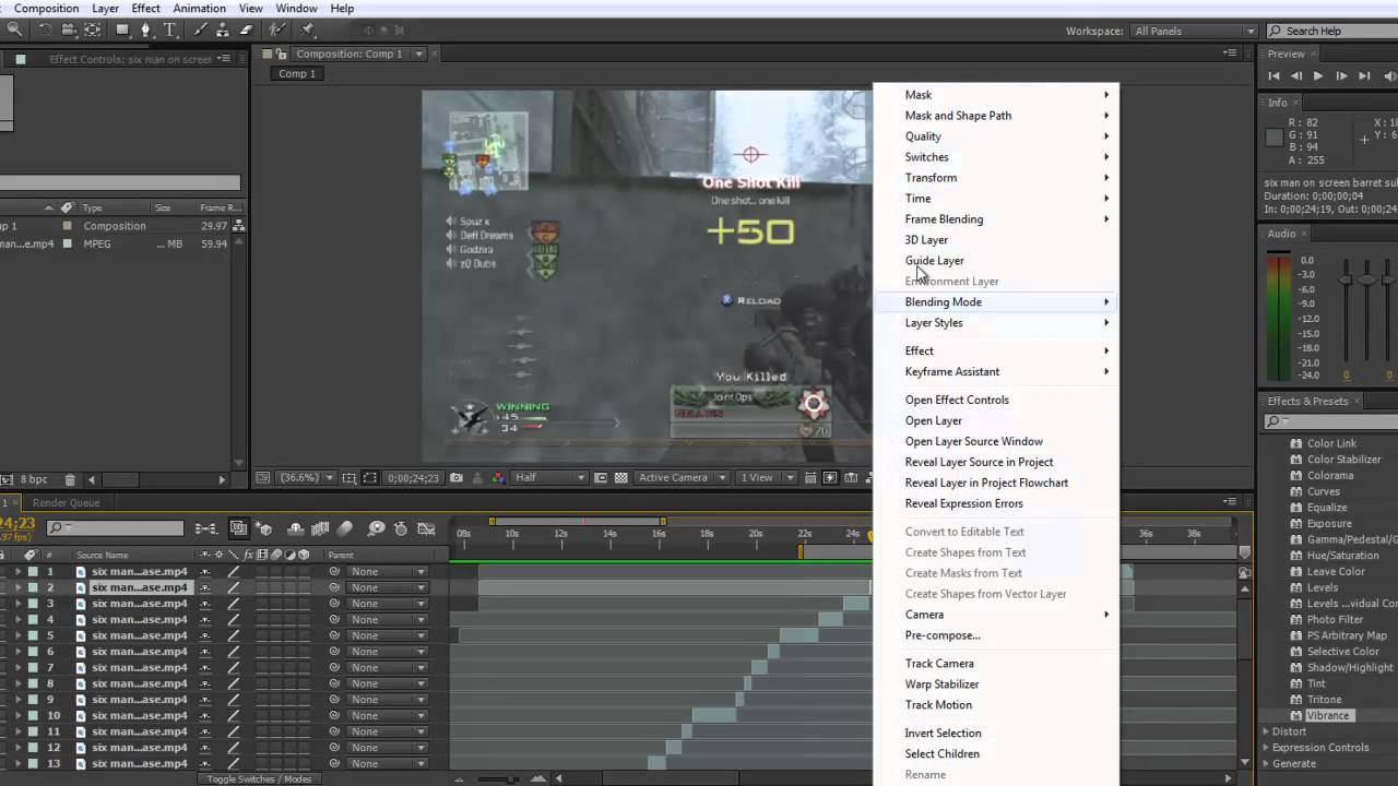Clean Slow Motion in AE CS6 Without Twixtor + CC & Render Settings