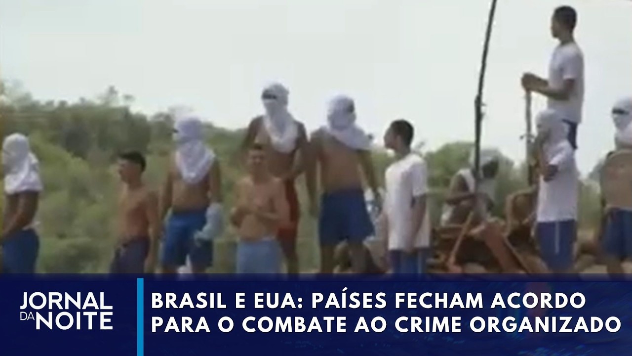 Brasil e EUA: acordo contra o crime
