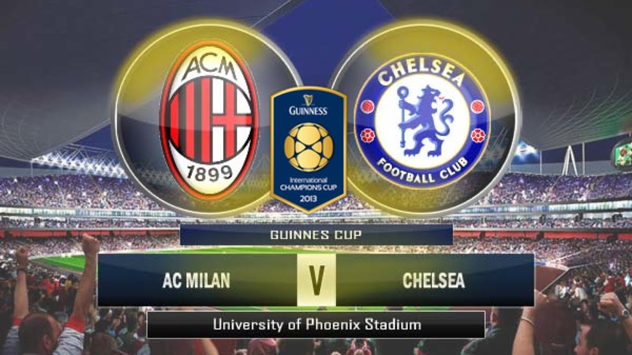 Chelsea FC vs AC Milan 04/08/2013 full highlights and all goals 20