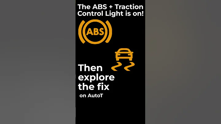 The ABS and Traction Control Warning Light is On