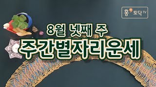 [홍테라타로/주간별자리운세] 8월 24일~8월 30일 8월넷째주주간타로별자리운세