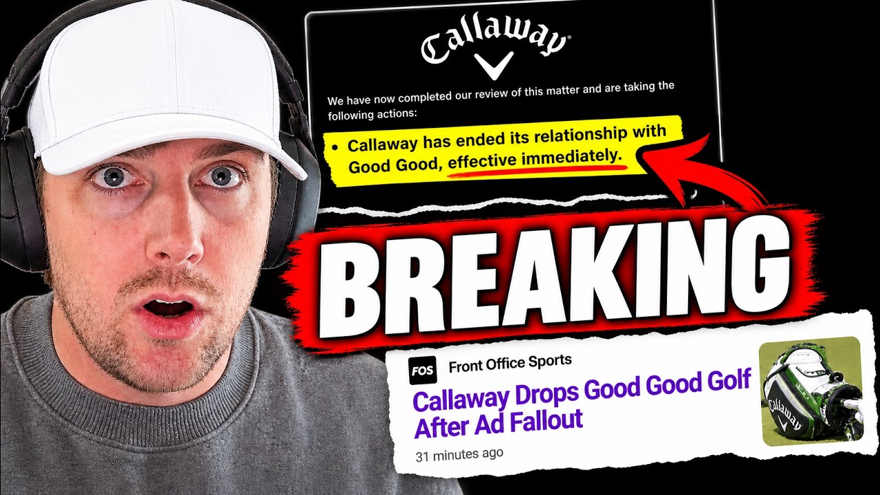 BREAKING: Callaway Officially Drops Good Good - YouTube