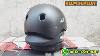 HELM SEPEDA - BMX - SKATEBOARD - RAFTING - OUTBOUND - SEPATU RODA - FLYINGFOX HITAM DOFF