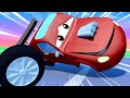 Эвакуатор Том - Джерри вылетел с трассы! - Автомобильный Город 🚗 детский мультфильм
