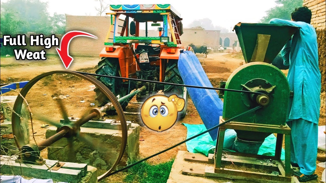 How To Tractor & Flour Mills Tractor Atta Chakki Machine