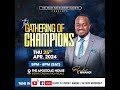 The gathering of champions city service with pastor t mwangi ll 25042024