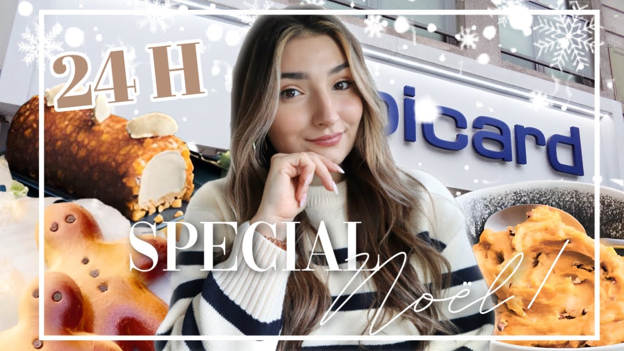 Je mange Picard pendant 24h (édition de noël) 🎄