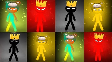 Stickman Party - Tournament Mode 1234 Player Random | Gameplay Walkthrough Part 81 MiniGames Update