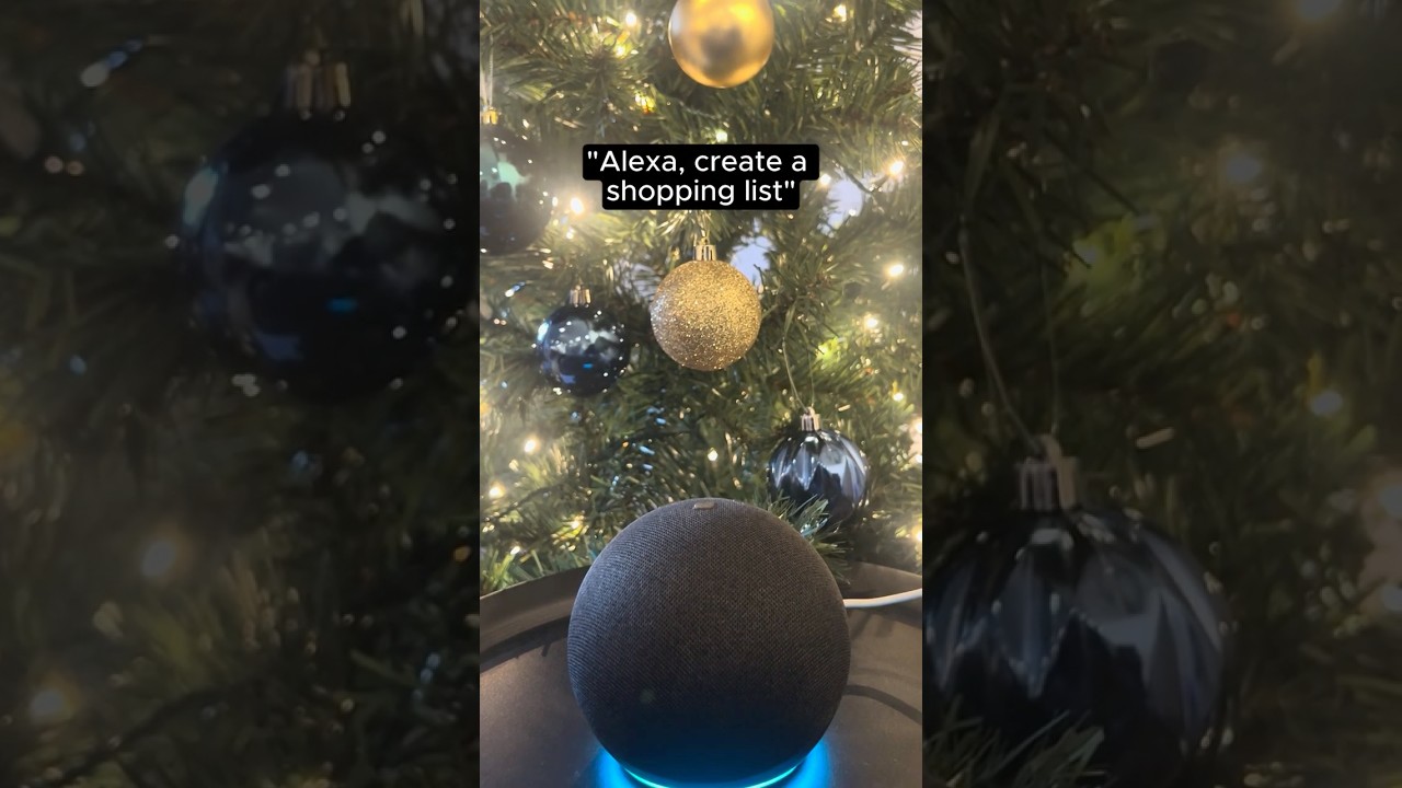 Create your Christmas shopping list with just your voice on Amazon Alexa