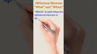 Difference between what and which | English grammar #englishgrammar #viral #trending #video #youtube