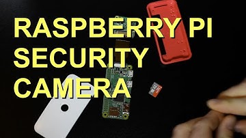 DIY Security Camera with Motion Detection using Raspberry Pi