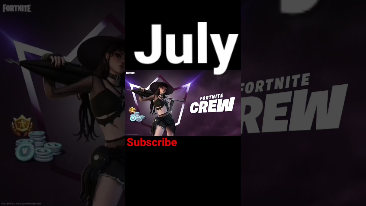 All 2022 Crew Pack Fortnite Skins (Happy New Year🎆)